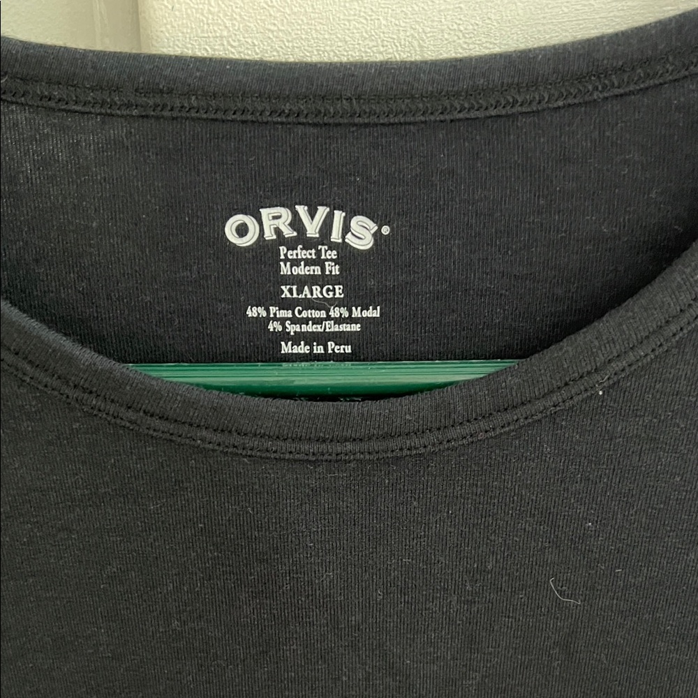 Orvis Classic Black Tee